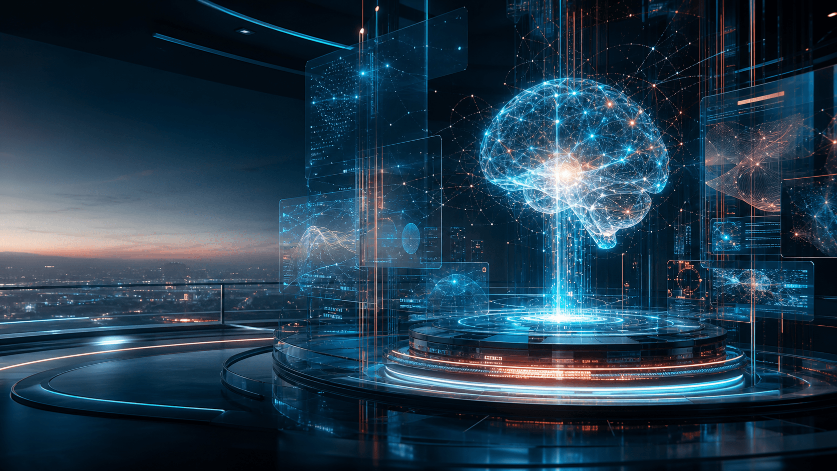 Future-generation AI intelligence system for business automation and software services